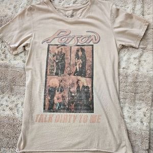 Recycled karma poison band tee